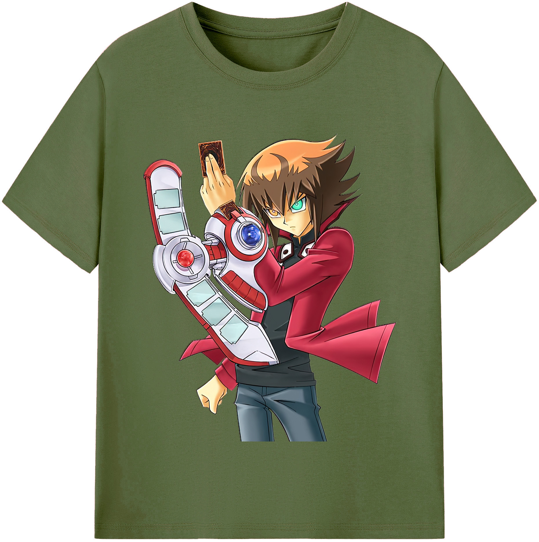 （画像用） 遊☆戯☆王 Yu-Gi-Oh! 綿100％半袖Tシャツ（フロントプリント）